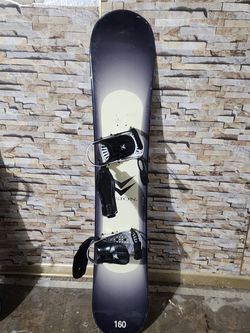 Vision all mountain snowboard 160cm Snowboard with Bindings