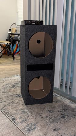 5400 w amp x 4ch and ported 12” sub box