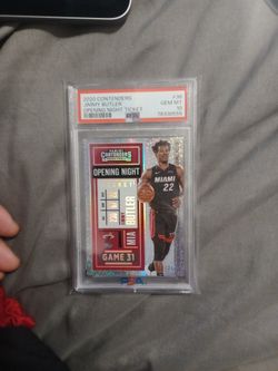 Jimmy Butler Opening Night Ticket #/25 Psa10