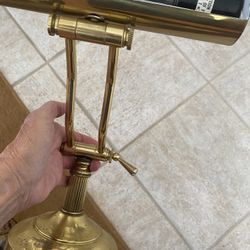 Vintage Seth Thomas Metronome And Piano Light
