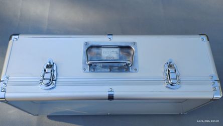 Patron tequila promo aluminum carry/ display case