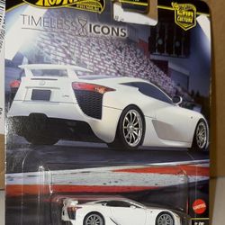 Hotwheels Lexus LFA White 
