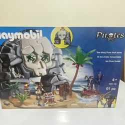 Playmobil 70113 Take Along Pirate Skull Island playset