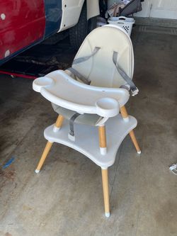 High chair table