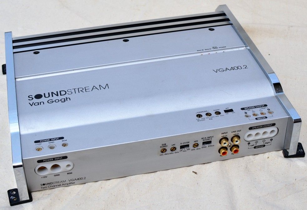 Soundstream Van Gogh VGA400.2 2-Channel Amplifier