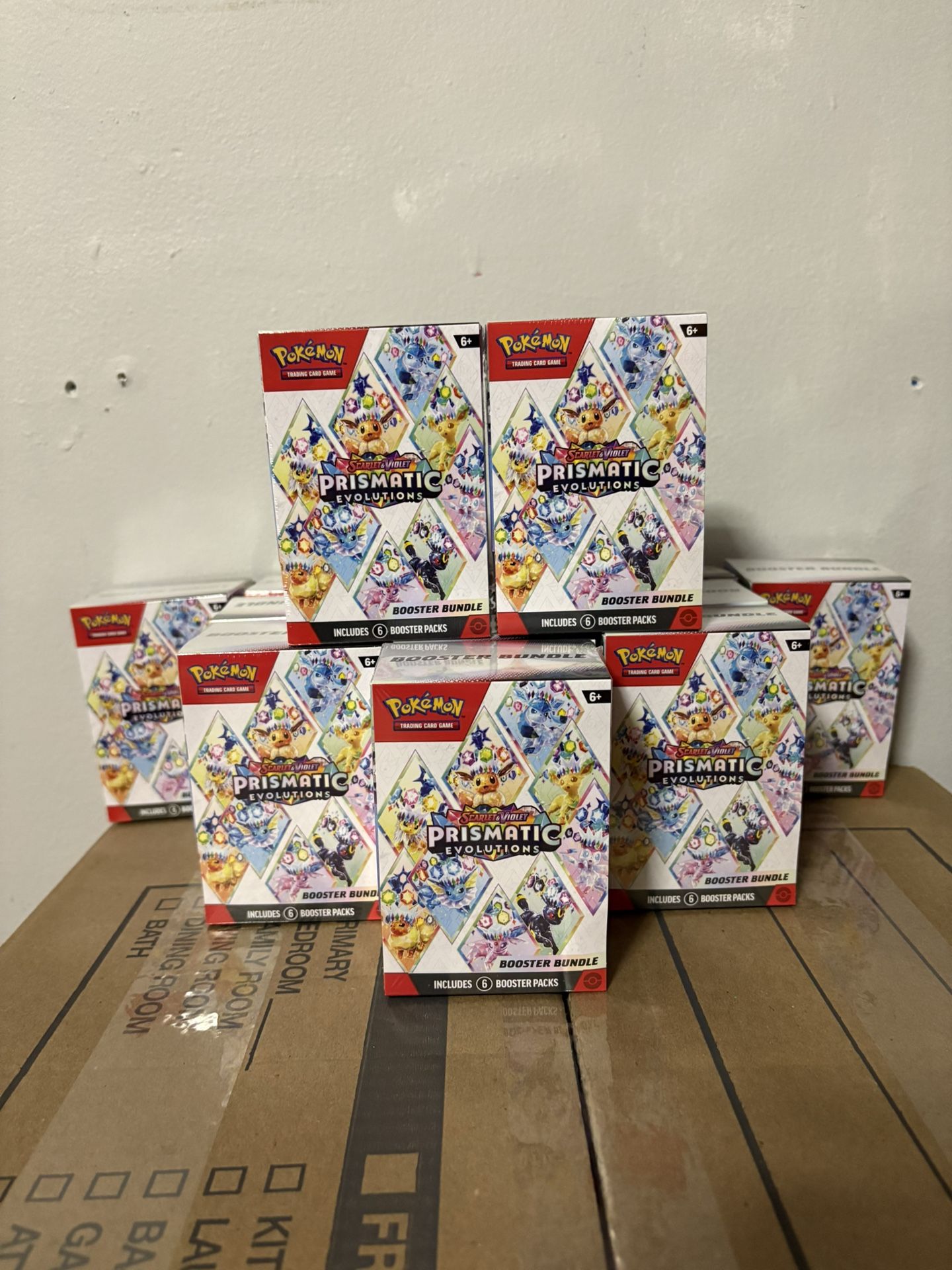 Pokemon Prismatic Booster Bundle