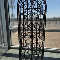 Iron Wine Rack