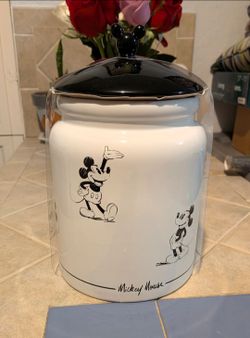 Disney store Mickey mouse cookie jar