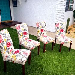 Floral Chairs