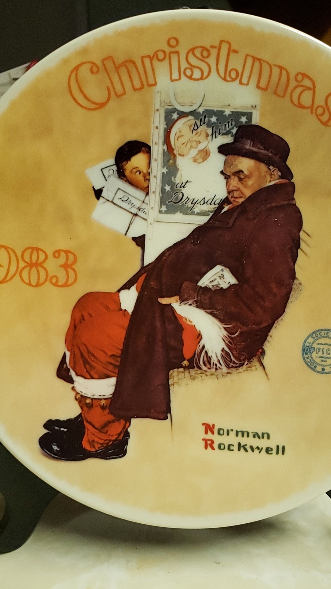 Santa in the subway