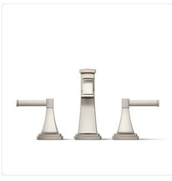 Kohler Riff 2 - Handle Tub Faucet Trim Kit In Vibrant Brushed Nickel 