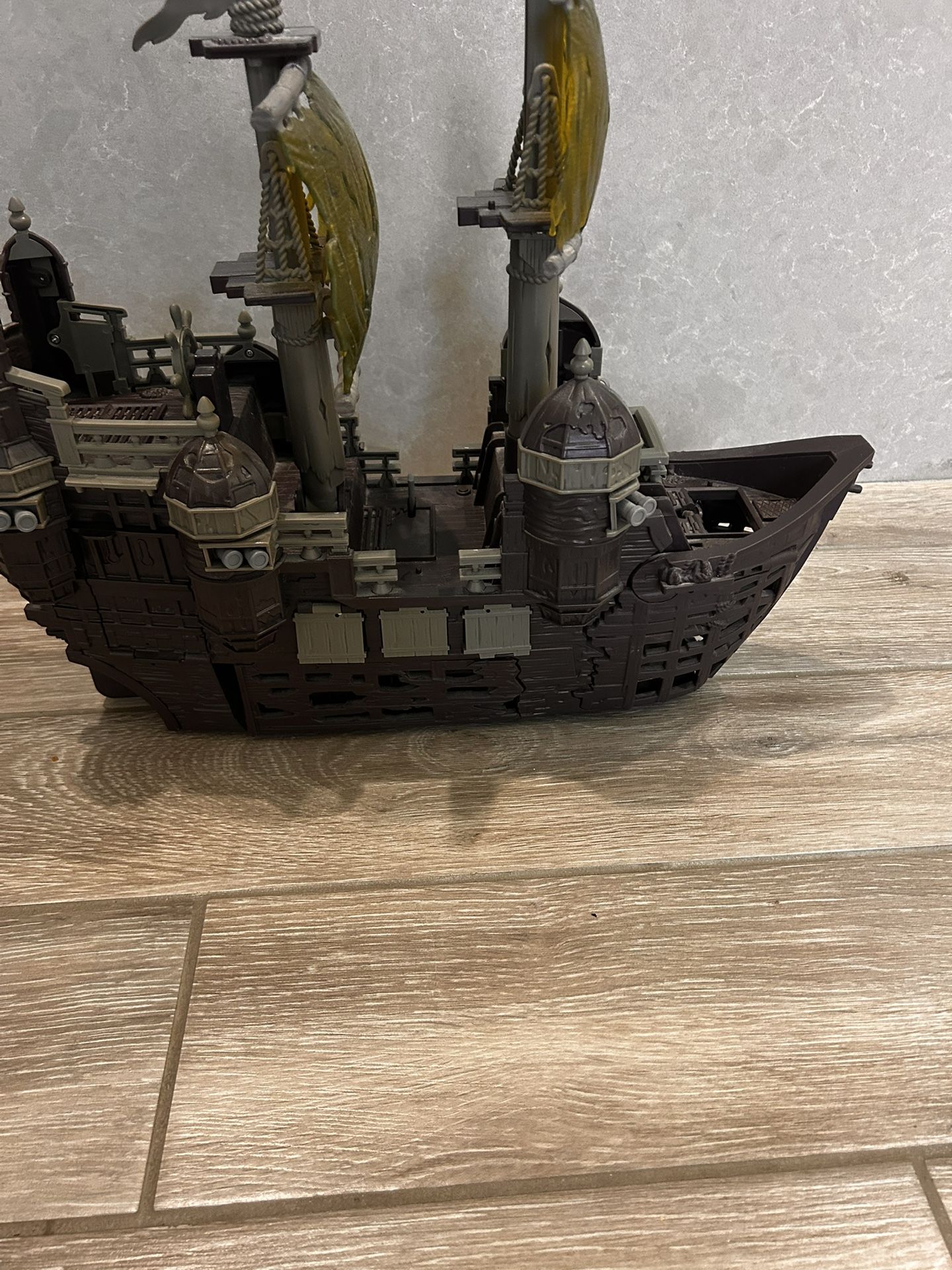 Pirates Of The Caribbean Disney Ship With Jack Sparrow Figuring
