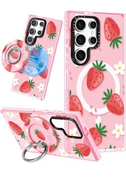 for Samsung Galaxy S24 Ultra Case for Women - Girls Cute Design Compatible