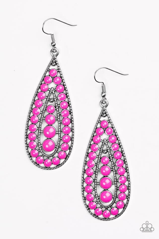 Hot Pink Earrings