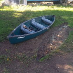 Scanoe With Minn Kota Motor
