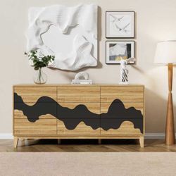Brand New 63" Modern 9 Drawer Dresser