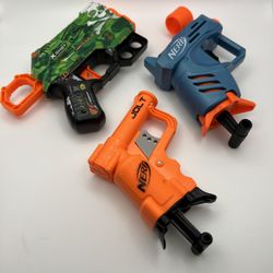 3 Small Nerf Blasters