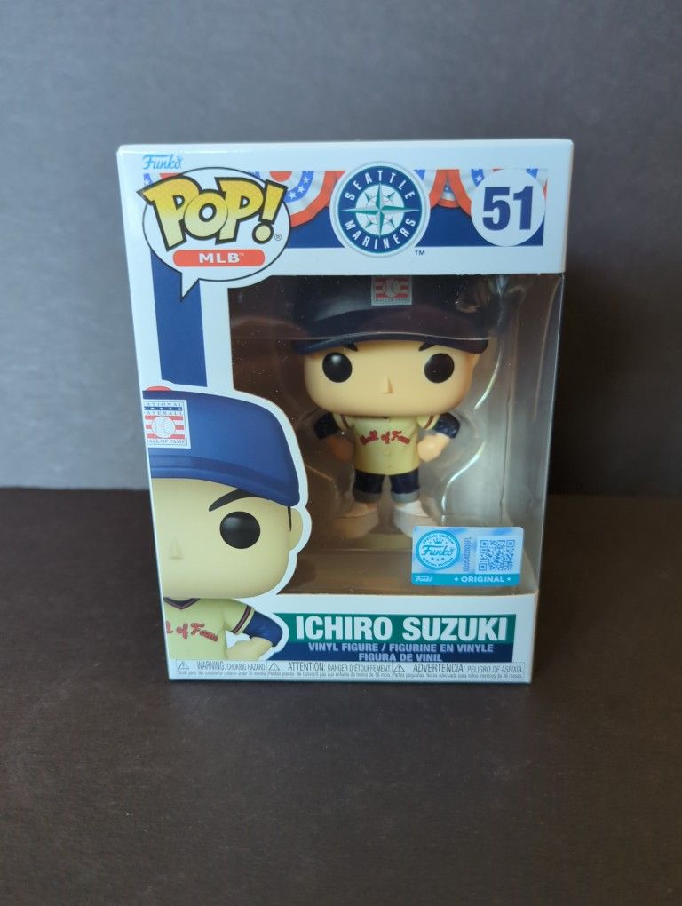 Funko Pop!MLB Stadium Retirement Exclusive Seattle Mariners Ichiro Suzuki