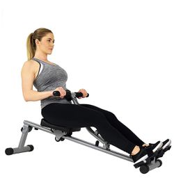 BRAND NEW HIGH QUALITY ADJUSTABLE ROWING MACHINE ROWER WITH DIGITAL MONITOR