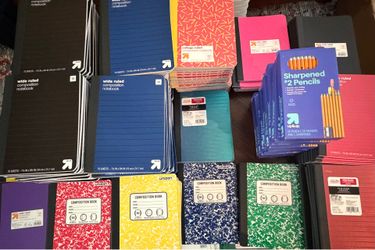 Back to school supplies