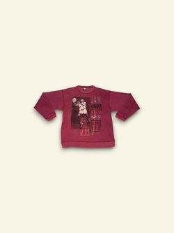 Vintage Bugle Boy MJ jam slam dunk air sky nothing but net crewneck sweatshirt medium
