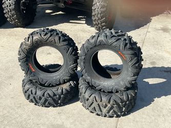 New 25x10-12 and 25x8-12 tires set of 4 $300