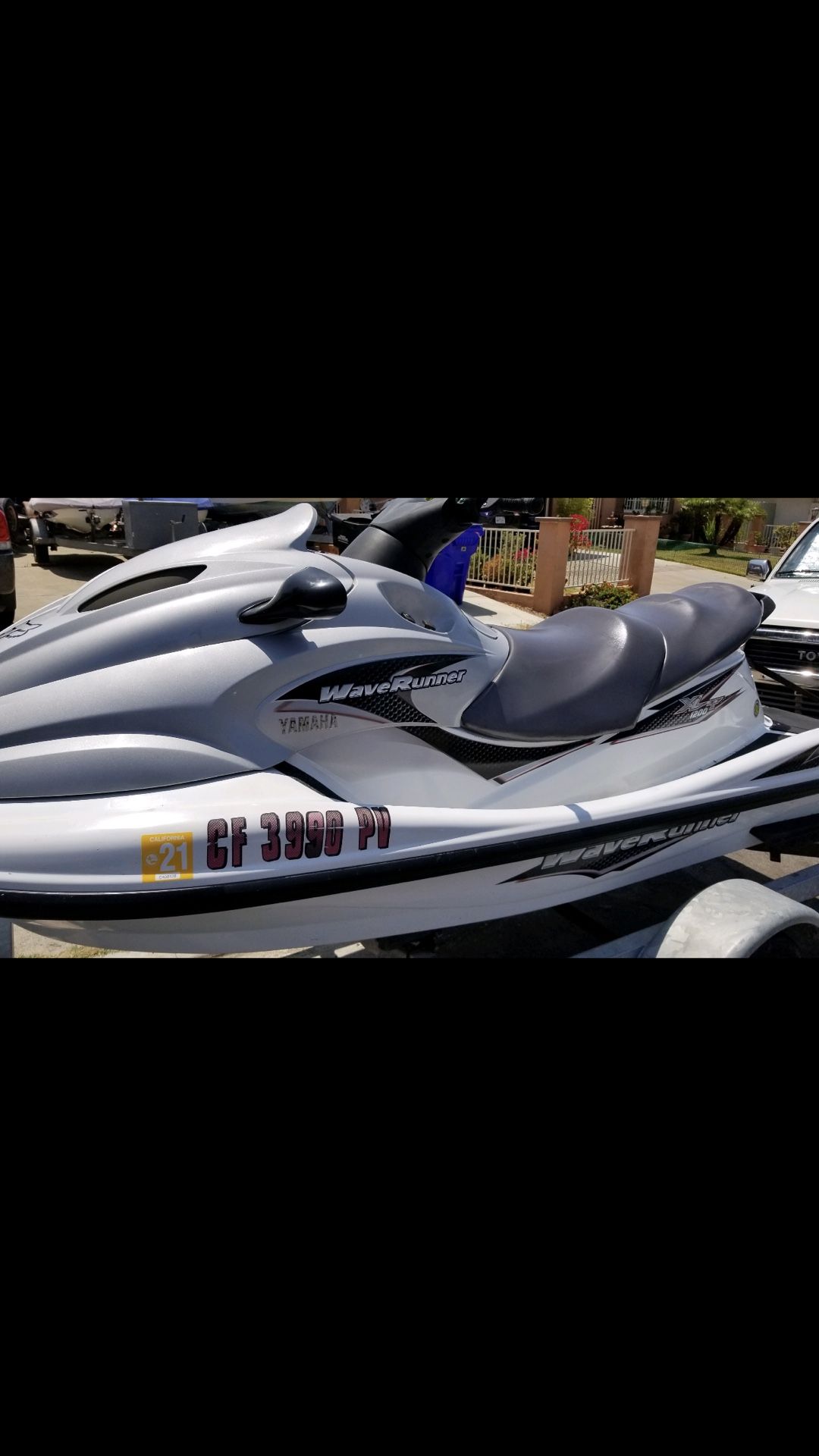 2001 YAMAHA WAVERUNNER XLT 1200 Limited 3 Seater Jet ski Seadoo for
