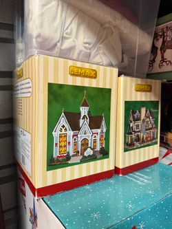 Lemax Christmas Village Buildings w/ Original Boxes – Collectibles
