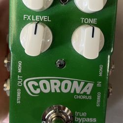 TC Electronic Corona Chorus guitar effects pedal,