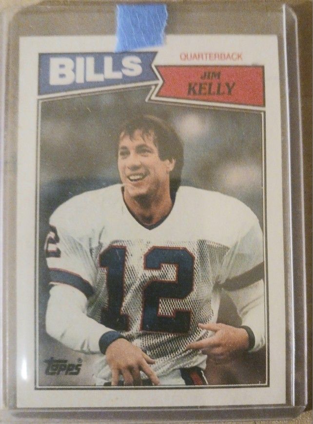 Super Nice 1987 Jim Kelly Rookie Card #362 MINT