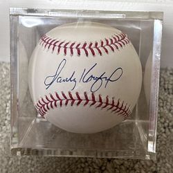 Sandy Koufax Los Angeles Dodgers Autographed Baseball