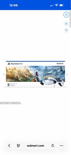 PlayStation vr2-like new in box Horizon