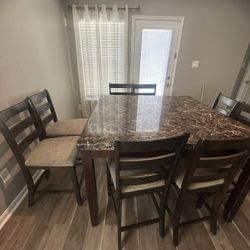 Used Dining Table With Chairs