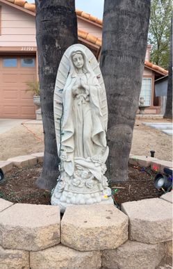 Cement virgen de Guadalupe