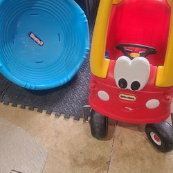 Little Tike Car And Simplay Spinner