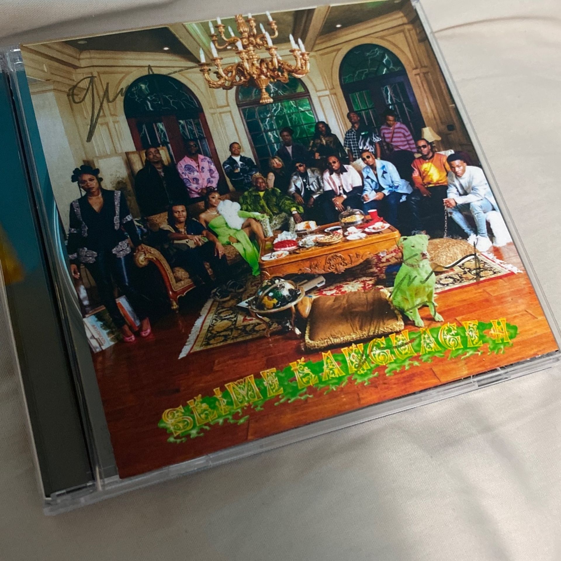 Gunna & Young Thug Signed Slime Language 2 CD - & Blu-ray