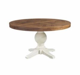 54” Round Farmhouse Table