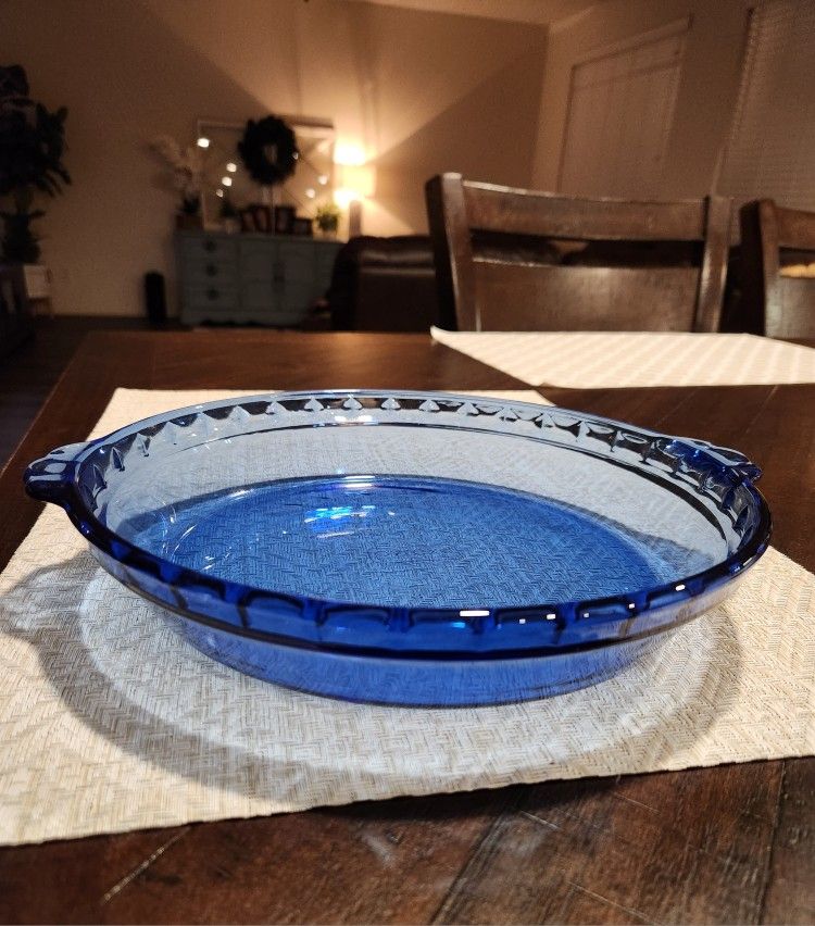 Pyrex Blue Glass