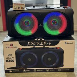 Party Speaker Brand New Bluetooth Mic Cash Deal $69