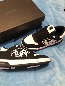 Amiri MA-1 Low-Top Sneakers Black White