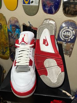 Air Jordan 4 fire red size 9.5