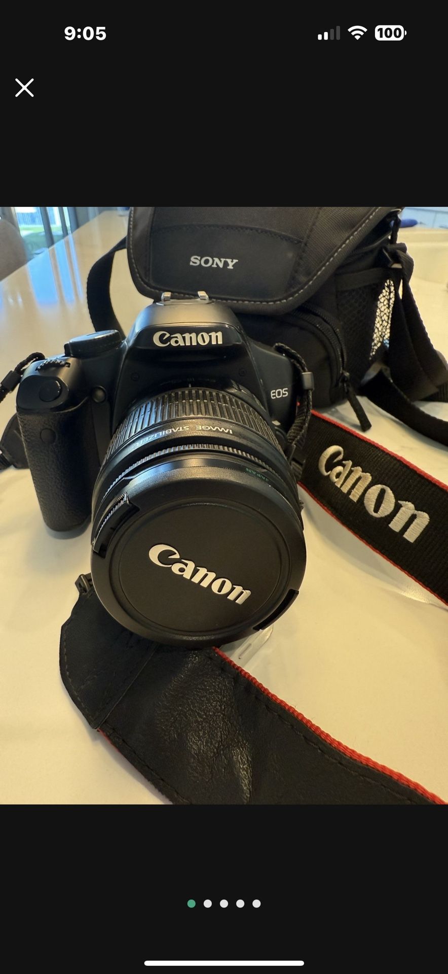 Canon EOS Rebel XSI Camera