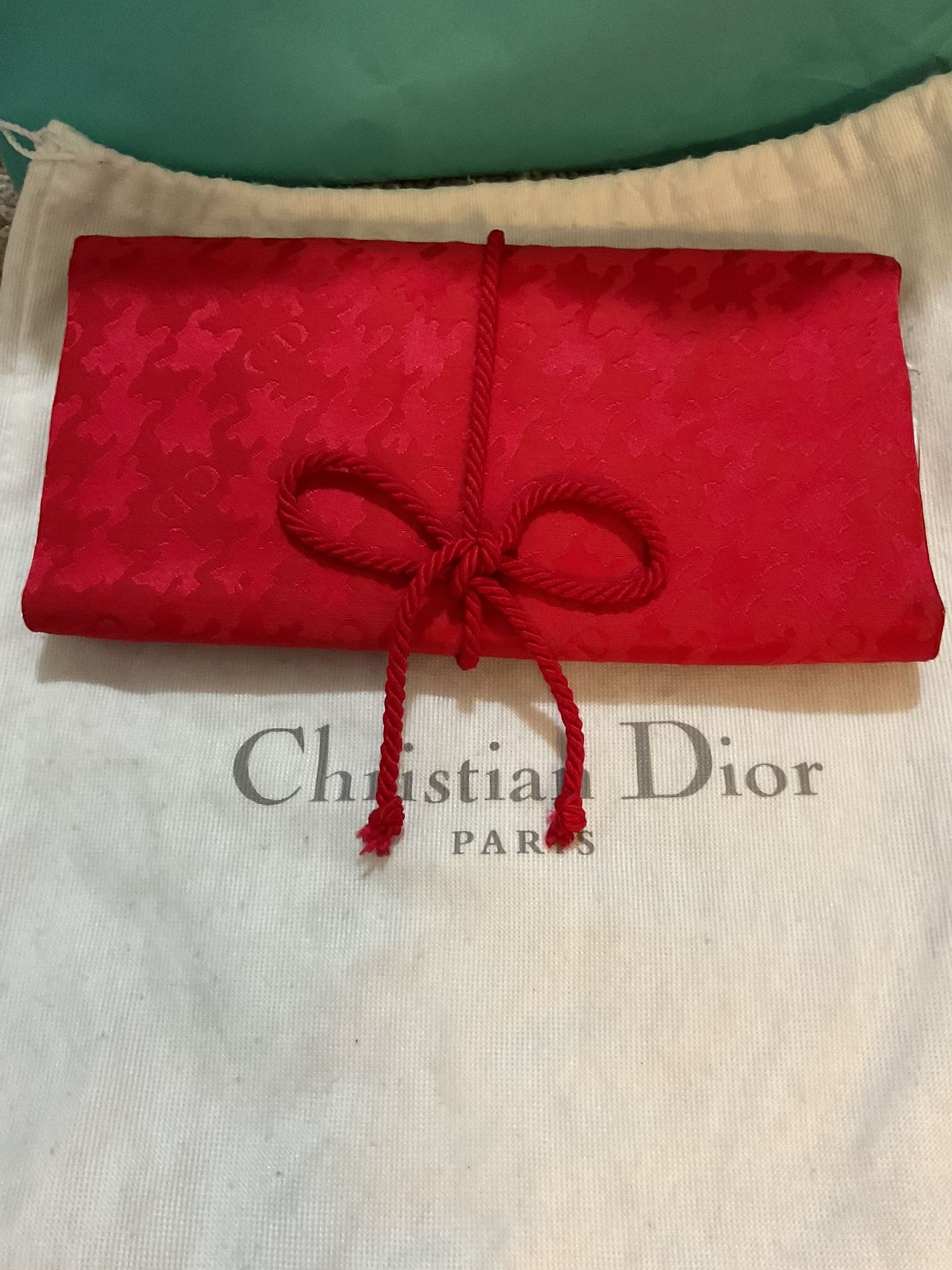 Cosmetic Travel Bag red Christian dior