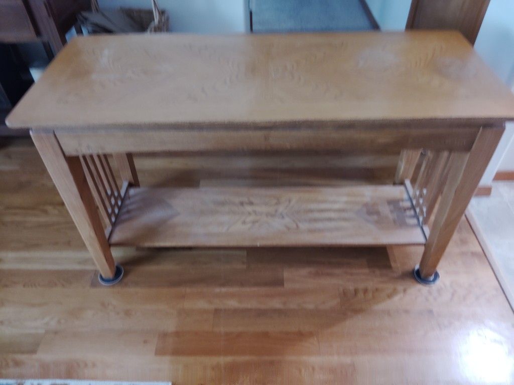 Wooden Console Table