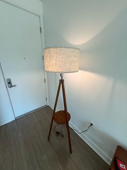 Wood Light stand