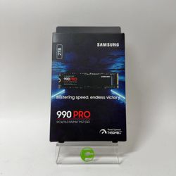 New Samsung 2280mm 990 Pro 2TB PCle 4.0 NVMe M.2 SSD SSD MZ-V9P2T0