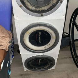 Pioneer Speakers in Box
