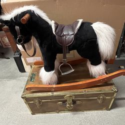 Rocking Horse with Whinny and Galloping Noises 