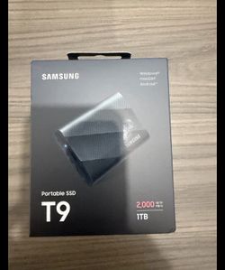 Samsung T9 Portable SSD 1TB – Brand New Sealed – 2000MB/s