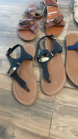 sandals in good condition all for $5